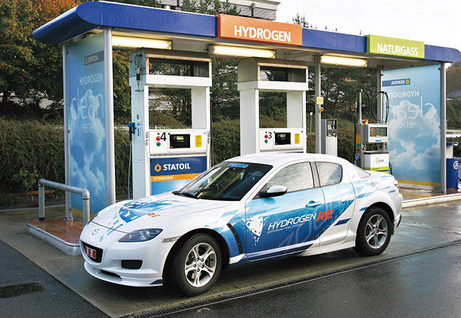 Запас хода водородных автомобилей составляет близко 500 км