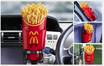 McDonald's в Японии дарит автомобильные держатели для картошки-фри 