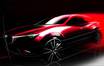 Mazda опубликовала тизер нового компактного кроссовера
