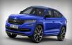 В Сети появились первые рендеры Skoda Kodiaq Coupe