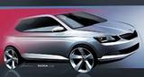 В августе начнется серийный выпуск Skoda Fabia