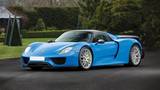 Уникальный голубой Porsche 918 выставлен на продажу