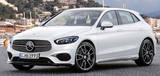 В Сети опубликован первый рендер Mercedes-Benz A-Class 2018