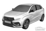 Официально запатентована новая версия Lada Xray Sport Официально запатентована новая версия Lada Xray Sport