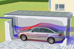 Как организовать вентиляцию в гараже?