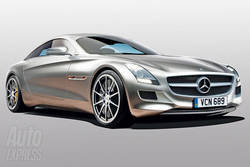 Новое шикарное спорткупе от Mercedes-Benz