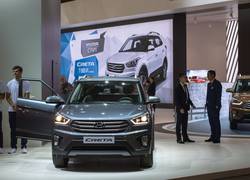 Hyundai показала в Москве 11 экземпляров Creta