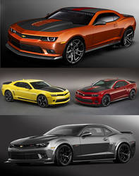 Chevrolet покажет на тюнинг-шоу SEMA девять новых машин