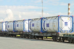Перевозка пищевых наливных грузов танк-контейнерами набирает популярность