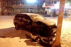 На левобережье Красноярска‍ пьяный водитель устроил ДТП с пострадавшей