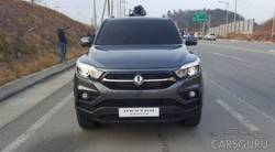Появились первые изображения пикапа Rexton Sports