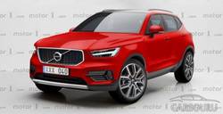 В Сети появились рендерные снимки Volvo XC40