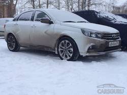 LADA Vesta Sport попала в объективы фотошпионов
