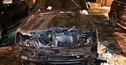 Ночью на севере Волгограда сожгли дорогую иномарку Lexus