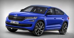 В Сети появились первые рендеры Skoda Kodiaq Coupe