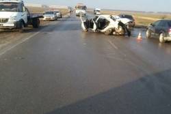 Двое погибли, трое ранены в ДТП на трассе «Ростов-Волгодонск»‍