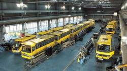 Украина стремительно нарастила выпуск автобусов
