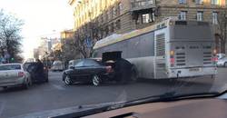 ДТП участием пассажирского автобуса произошло в центре Волгограда