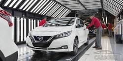 В Европе начался выпуск Nissan Leaf нового поколения