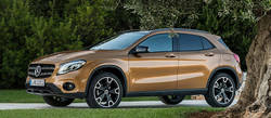Mercedes-Benz представил свой самый компактный кроссовер GLA