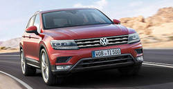 Объявлены цены на новый Volkswagen Tiguan для РФ